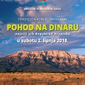 Tradicionalni uspon na Dinaru 2. lipnja 2018.